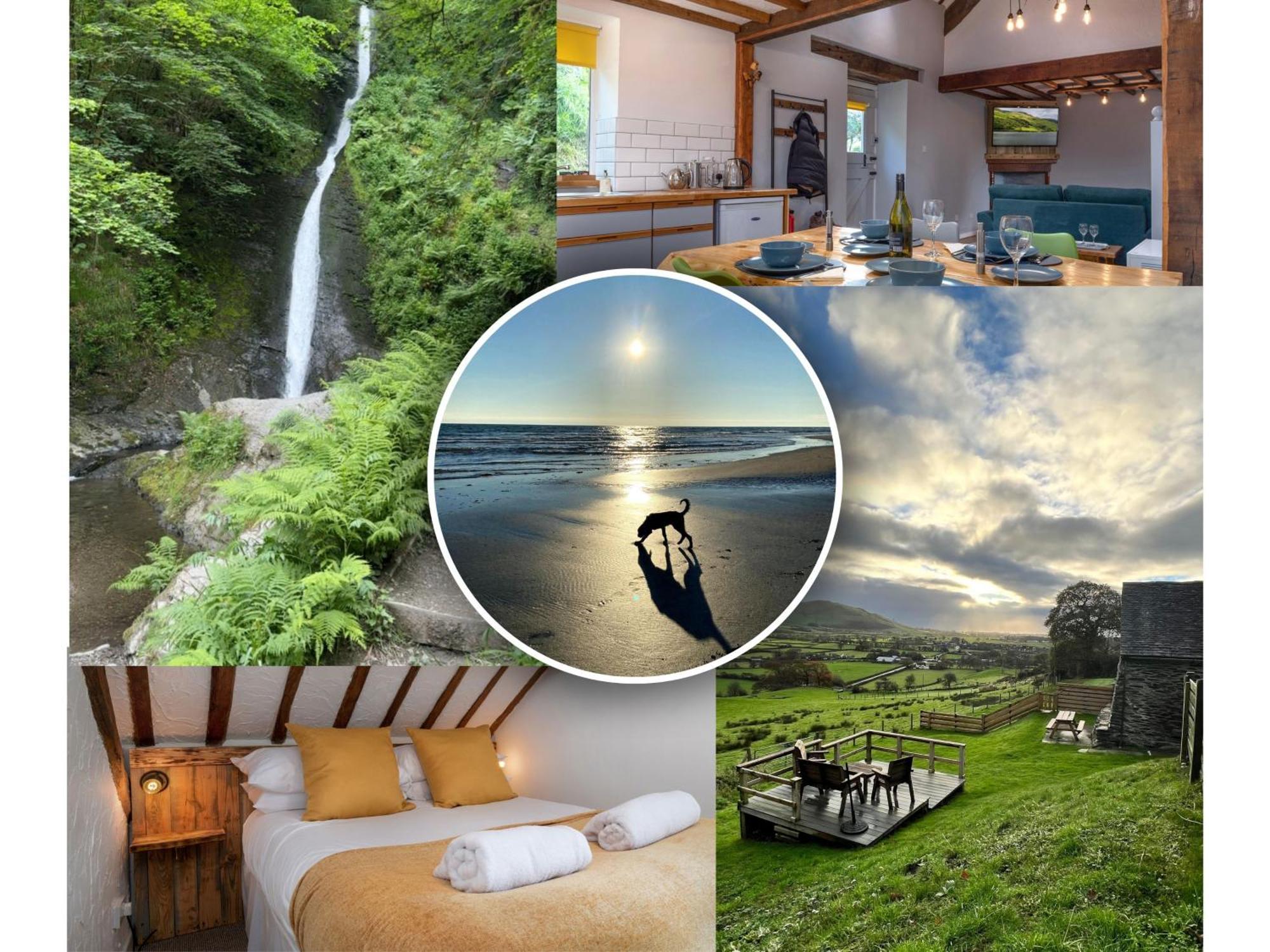 The Barn At Geufron Farm - Dog Friendly - Nr Tywyn Villa Bryn-crug Ngoại thất bức ảnh